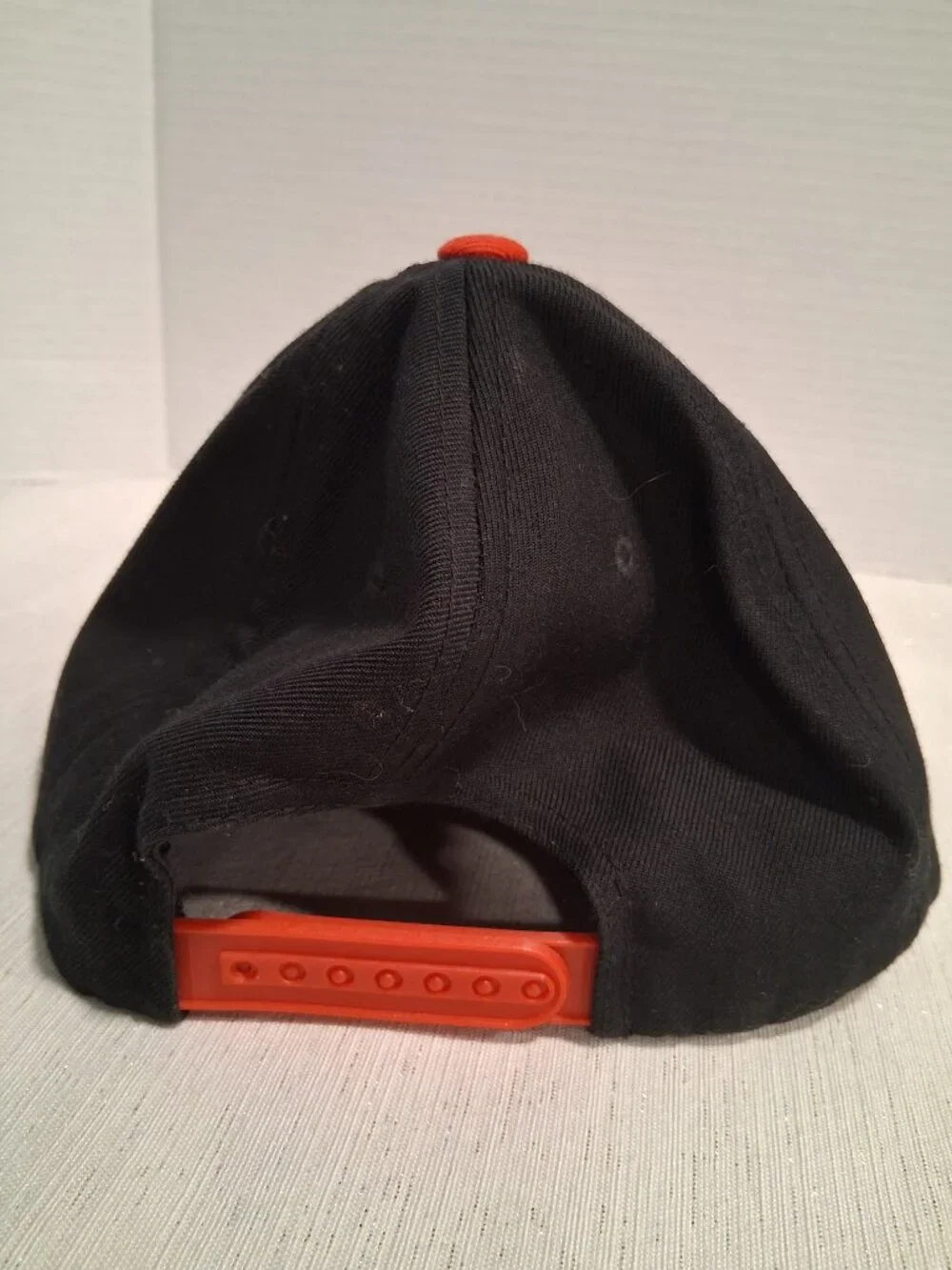 OBEY Propaganda Black Red Snapback Baseball Cap Hat OSFA Wool skater retro